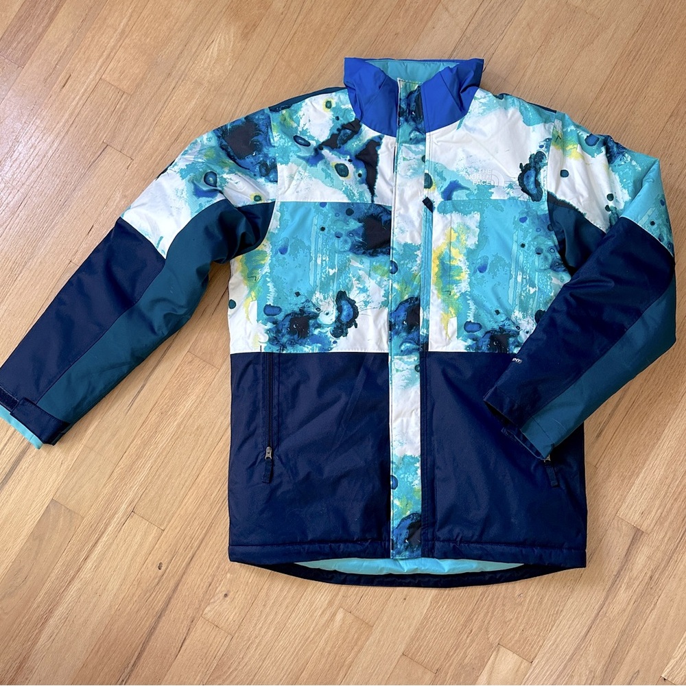North Face Freedom Extreme Snowboard Jacket - Youth- Size XL (14-16) - Blue